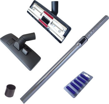 Hossi's Wholesale Chrom35mm Teleskoprohr kompatibel für Miele S 5981 im Set mitdüse & 5 Duftstäbchen