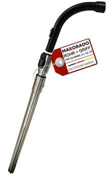 Maxorado Teleskoprohr Rohr + Handgriff Griff für Miele S8340 S8330 8370 S 8340 S2131 SS381 S5 S4 C1 Compact C1 C2 Complete C1