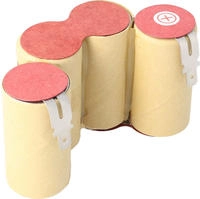 AccuCell Akku passend f&uuml;r Staubsauger, Handstaubsauger 4,8 Volt