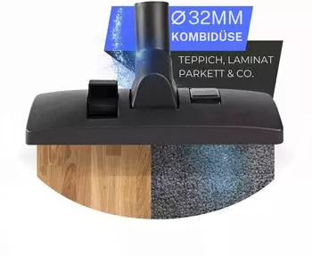 Maxorado Staubsauger 32mm Bodend&uuml;se DN32 Kombid&uuml;se f&uuml;r AEG Electrolux Philips Ersatzteil