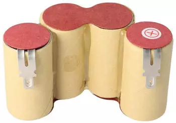 AccuCell Akku passend f&uuml;r Akku Staubsauger 4,8 Volt, Accurette plus Akku 900086003-038