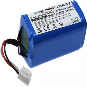 Powery Powerakku kompatibel mit Philips Typ 4IFR19/66