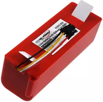 Powery Roborock S50 Saugroboter-Akku Li-Ion 14,4V 5200mAh