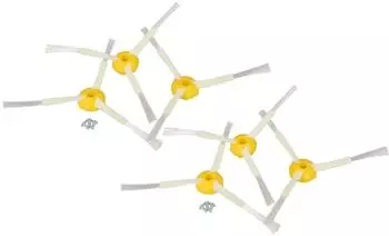 vhbw Seitenbürsten-Set 3-armig, weiß, für iRobot Roomba 500-Serie, 6er-Pack (183664357-1)
