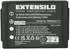 EXTENSILO Ersatzakku für HBC BA206000 / BA209000, 2500mAh, 6V, NiMH, 10er-Pack (183592898-8)