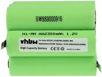 vhbw Ersatzakku f&uuml;r Rollladen- & Torantrieb NiMH 2300mAh 10,8V (VHBW4065705450136)