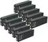 vhbw Akku 10er-Pack NiMH 2000mAh 7,2V für RC400 / PALFINGER 592 Funkfernsteuerung (183182377-4)