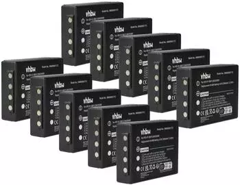 vhbw Hub05AA / FuB05XL Ersatzakku 10er-Pack NiMH 2300mAh 6V (183592896-10)