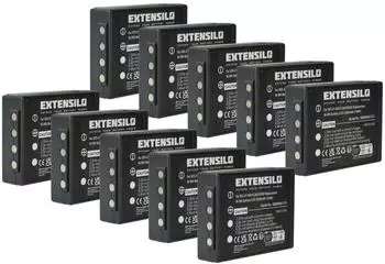 EXTENSILO Hub05AA Ersatz-Akku 10er-Pack NiMH 2500mAh 6V (183592898-12)