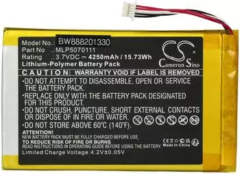 vhbw Ersatzakku f&uuml;r Kfz-Diagnoseger&auml;t Li-Polymer 4250mAh 3,7V (VHBW4062692219999)