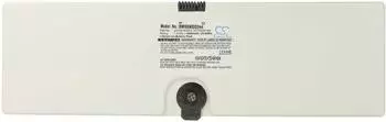 vhbw Ersatzakku f&uuml;r Trixell 2ICP5/38/50-4 Li-Ion 3600mAh 7,4V (178478290-1)