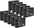vhbw Akku NiMH 2000mAh 6V, 10er-Pack, für Industrie-Funkfernsteuerung (183592856-2)