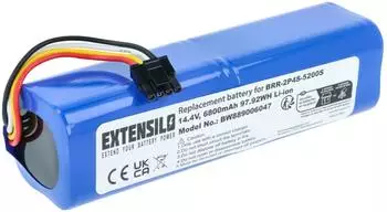 EXTENSILO Staubsauger-Akku Li-Ion 6800mAh 14,4V (183141302-27)