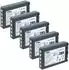 vhbw Ersatz-Akku für Teleradio M245060 5er-Pack, Li-Polymer, 1800mAh, 3,7V (183237311-1)