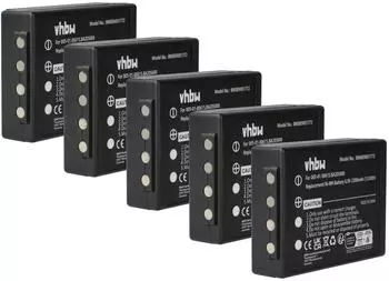 vhbw Ersatz-Akku für Industrie-Funkfernsteuerung NiMH 2300mAh 6V 5er-Pack (183116924-9)