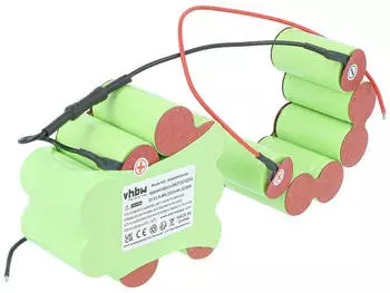 vhbw Staubsauger-Akku NiMH 2000mAh 20,4V (184007223)