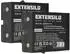 EXTENSILO Ersatzakku für Danfoss BT06K 750mAh 4,8V NiMH, 2er-Pack (183116973-2)