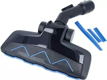 vhbw Bodend&uuml;se f&uuml;r Teppiche, 29cm, 2x Fadenheber, kompatibel mit Philips PowerPro Expert Eco FC9720-FC9725 (184257562-6)