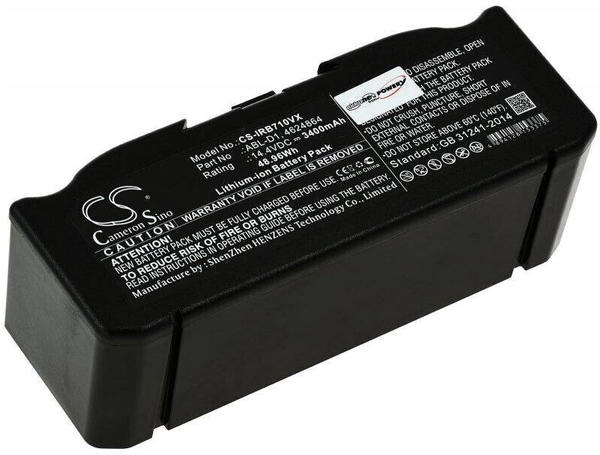 Powery Akku kompatibel mit Saugroboter iRobot Roomba e5158, 14,4V, Li-Ion