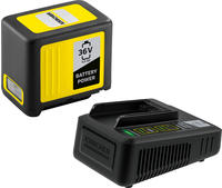 K&auml;rcher - Starter Kit - Batterieladeger&auml;t + Batterie - Li-Ion - 5 Ah (2.445-065.0)