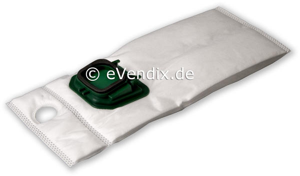 eVendix Filterset passend für Vorwerk Kobold VK 140 / 150: 18 Staubsaugerbeutel + 3 Motorschutzfilter + 6 Rundbürsten EB 360 / EB 370 (3 Paar)
