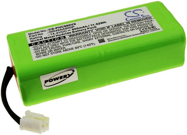 Powery Akku für Saugroboter Philips FC8800, 14,4V, NiMH