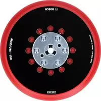 Bosch Schleifteller Expert Multihole Medium, Klett, 150mm &Oslash;, f&uuml;r GET 75-150, GEX
