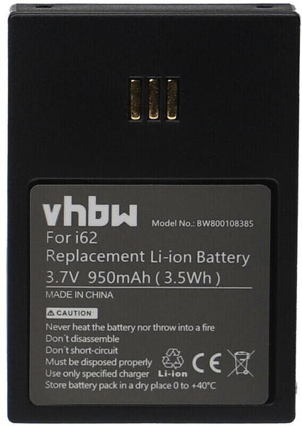 vhbw Li-Ion Akku 950mAh (3.7V) kompatibel mit schnurlos Festnetz Telefon Ersatz für Siemens 5530000102