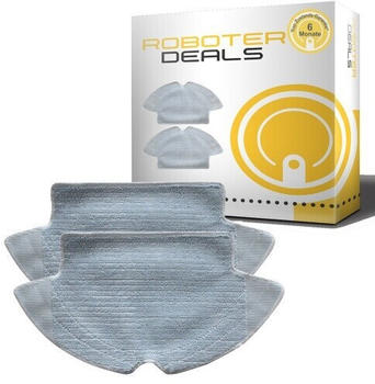 Roboter-Deals Mikrofaserpads (2 Stück) für 360 S6 Staubsaugroboter Modelle