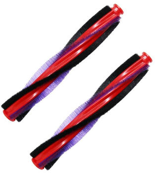 TradeShop 2x Hauptbürste / Rollenbürste / Borstenbürste für Dyson SV03 Fluffy UK V6 Flexi V6 Slim V6 Fluffy Staubsauger Akkusauger / 185 mm Länge