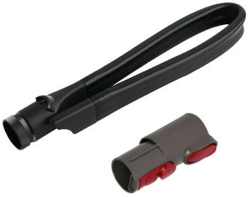 TradeShop 2in1 Set: Flexible Fugendüse + Anschluss-Adapter kompatibel mit Dyson Staubsaugern (alte und neue Modelle), Ersatz für Dyson 968235-01