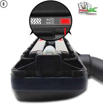 Mister Vac Automatikdüse- Bodendüse geeignet Makita VC2512L Nass- Trockensauger
