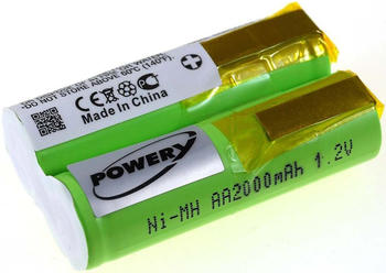 Powery Akku für Rasierer Philips Typ SHB1, 2,4V, NiMH