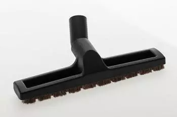 daniplus Hartbodendüse mit Borstenleiste 35mm / Bürsten aus Naturhaar mit Rolle, passend für Miele, Siemens, Bosch und andere