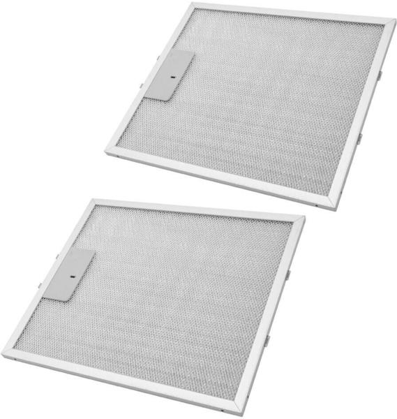 vhbw 2x Filter Metallfettfilter Dauerfilter Ersatz für Whirlpool 482000081286, 482000084756 - 30,55 x 26,75 x 0,85 cm, Metall