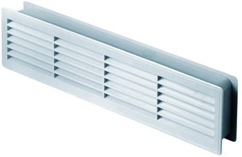 Awenta Lüftungsgitter Kunststoff weiß 440x 120 mm T15