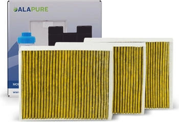 Alapure CleanAir Plus Kohlefilter passend für Neff 11034226 / 17004039 / Z52JXB1X6 (3 St.)