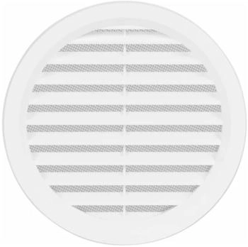 MKK-Shop Lüftungsgitter rund Kunststoff Ø 75 mm weiß VM75