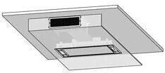 Falmec Carbon.Zeo Filter Aktivkohle + Zeolith Umluftbox für Deckenlüfter, Ausgang seitlich (102293)