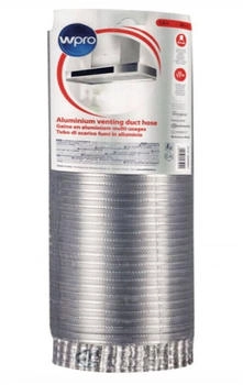 Wpro Abluftschlauch Ø 120 mm 1,5m Aluminiums