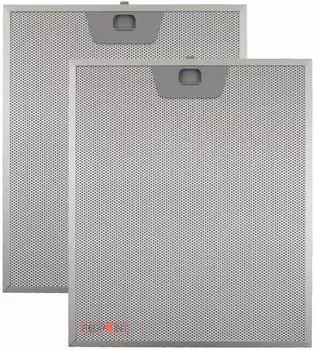 AllSpares Metallfilter (x2) für Dunstabzugshauben geeignet für (300x253x7mm)
