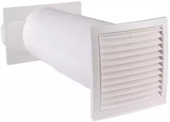 Quellmalz OptimAIRo 150 Mauerkasten N37131 teleskopierbar weiß flach