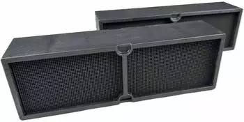 AIR2GO Keramik- Aktivkohlefilter für Elica Nikola Tesla FIT (regenerierbar) KIT0167755 (2 Stück)