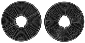 easyPART passend für 35602288 Haier Kohlefilter Set Candy KFC6961 105mmØ für Dunstabzugshaube 2Stk