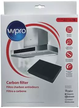 Wpro Kohlefilter Typ 15 für Dunstabzugshaube Whirlpool 48400008575