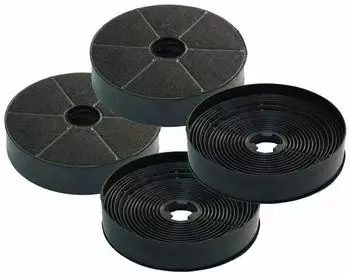 Keenberk Sparset 4x Kohlefilter passend Abzugshauben von akpo WK-4 , WK-5 , WK-7