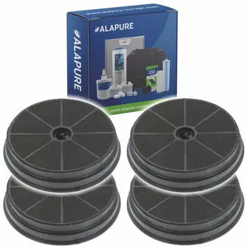 Alapure 4x Aktivkohlefilter für Gorenje 258691 / AH028
