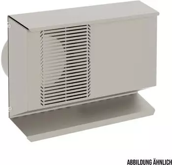 Kermi x-well Wetterschutzgitter, doppelt NW 160, waagrecht, RAL9016 Y2401160004K
