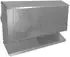 Kermi x-well Wetterschutzgitter, doppelt NW 160, waagrecht, RAL9016 Y2401160004K