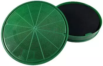AIR2GO Long Life Aktivkohlefilter als Ersatz f&uuml;r Zanussi MCFE31 / 9029801306 (2 St&uuml;ck)